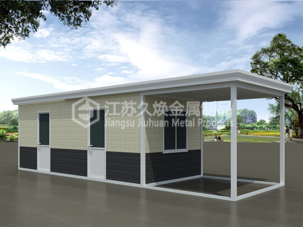 金属雕花板门卫室岗亭