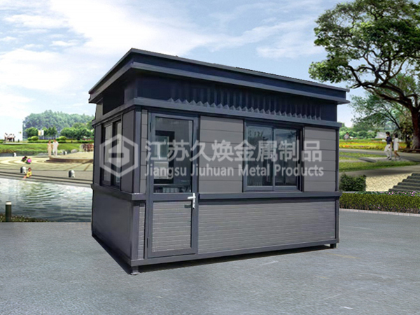 金属雕花板门卫岗亭