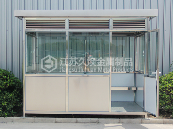 不锈钢门卫岗亭
